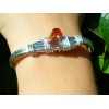 Bracelet avec pierres naturelles