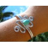 Bracelet avec pierres naturelles