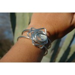 Bracelet "etoile" transparent