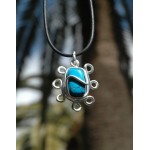 Pendentif "rosas" avec howlite