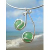 Pendentif "griottes" aventurine