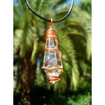 Pendentif (CUIVRE VERRE) en cuivre