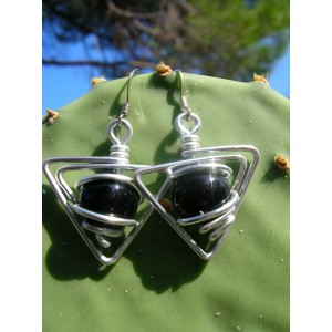 "Triangles" earrings