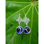 "Tibetan Knot" earrings