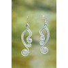 Boucles d'oreilles martelées "Tribalistik"