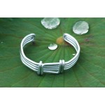 Bracelet martelé "Chevelier" pour homme