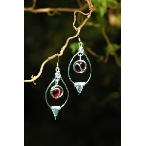 Boucles d'oreilles "Iroquoise"