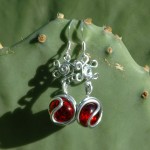 "Rosas" earrings