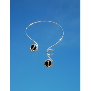 Collier-écharpe "Alchimie"