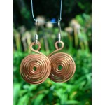 "Spirales" pound earrings