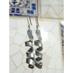 "Tortillon" pound earrings