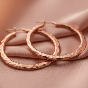 Boucles d'oreilles cuivre