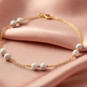 Bracelet de cheville doré