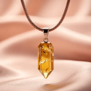 Pendentif citrine