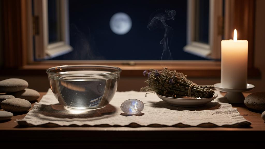 Comment recharger une pierre de lune après purification ?