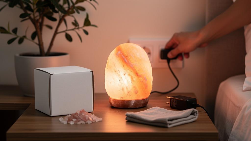 Comment utiliser une lampe de sel pas à pas ?